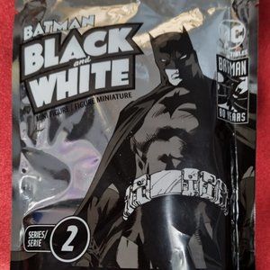 DC Collectibles Batman Black & White Mini Figures Blind Bag 1 Pack Black and Whi